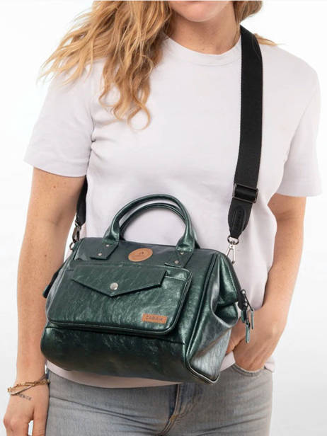 Cross Body Tas Crossbody M Cabaia Groen crossbody M ander zicht 1